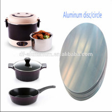 Círculo de aluminio en rollo caliente para saucepot, wok, stewpan, stewpot, olla de sopa de utensilios de cocina